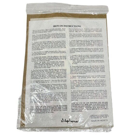 Devonia Strawberry Angel Designs Stephanie’s Collection Iron-On Fabric Transfer - Picture 2 of 5